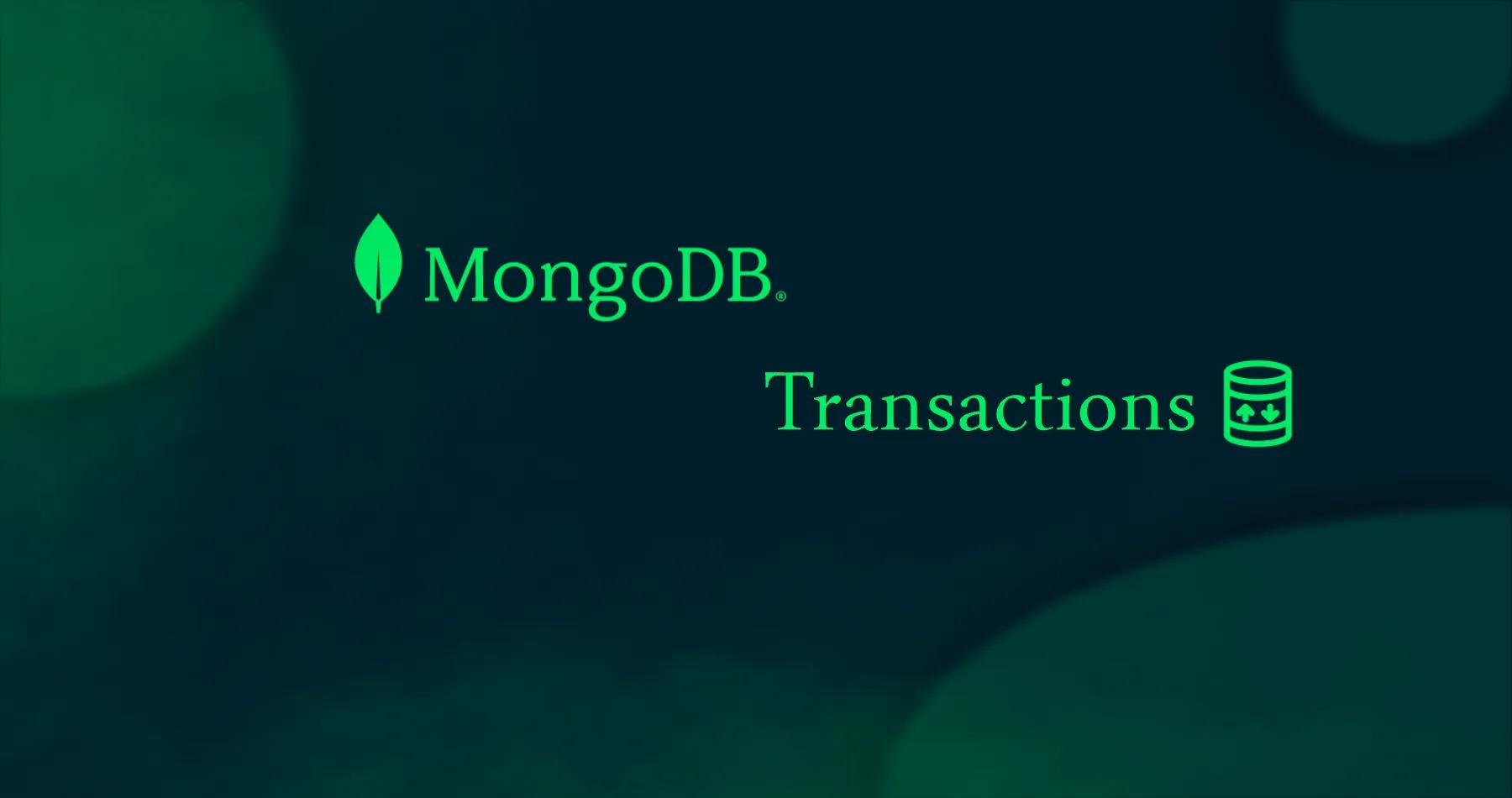 تراکنش MongoDB